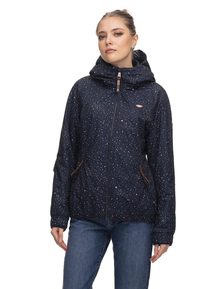 

Пуховик ragwear, темно-синий