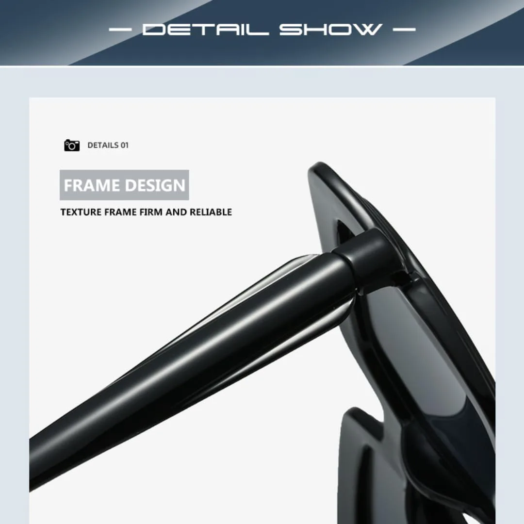 

Роскошные солнцезащитные очки для женщин с градиентным переходом цвета, ретро-дизайн, модный стиль, мужские очки с защитой от УФ-излучения UV400 SZVVBKK, Blue Black