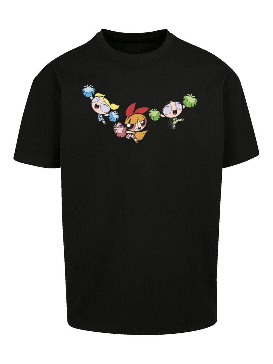 

Рубашка F4NT4STIC Powerpuff Girls Cheerleaders, черный