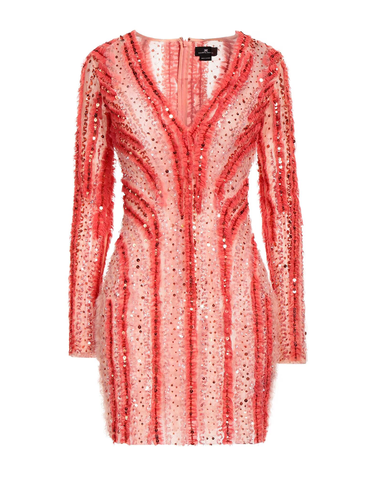 

Мини-платье Elisabetta Franchi, коралловый