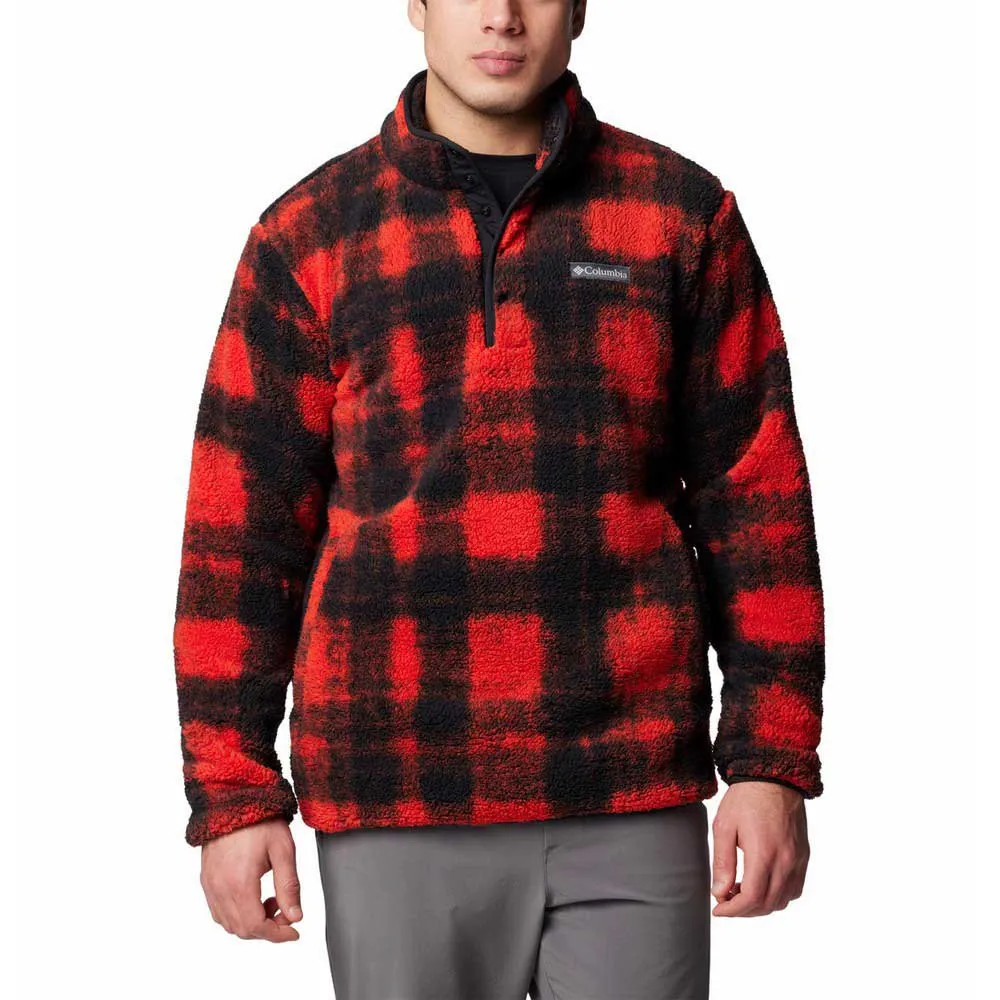 

Флис Columbia Rugged Ridge half zip, красный
