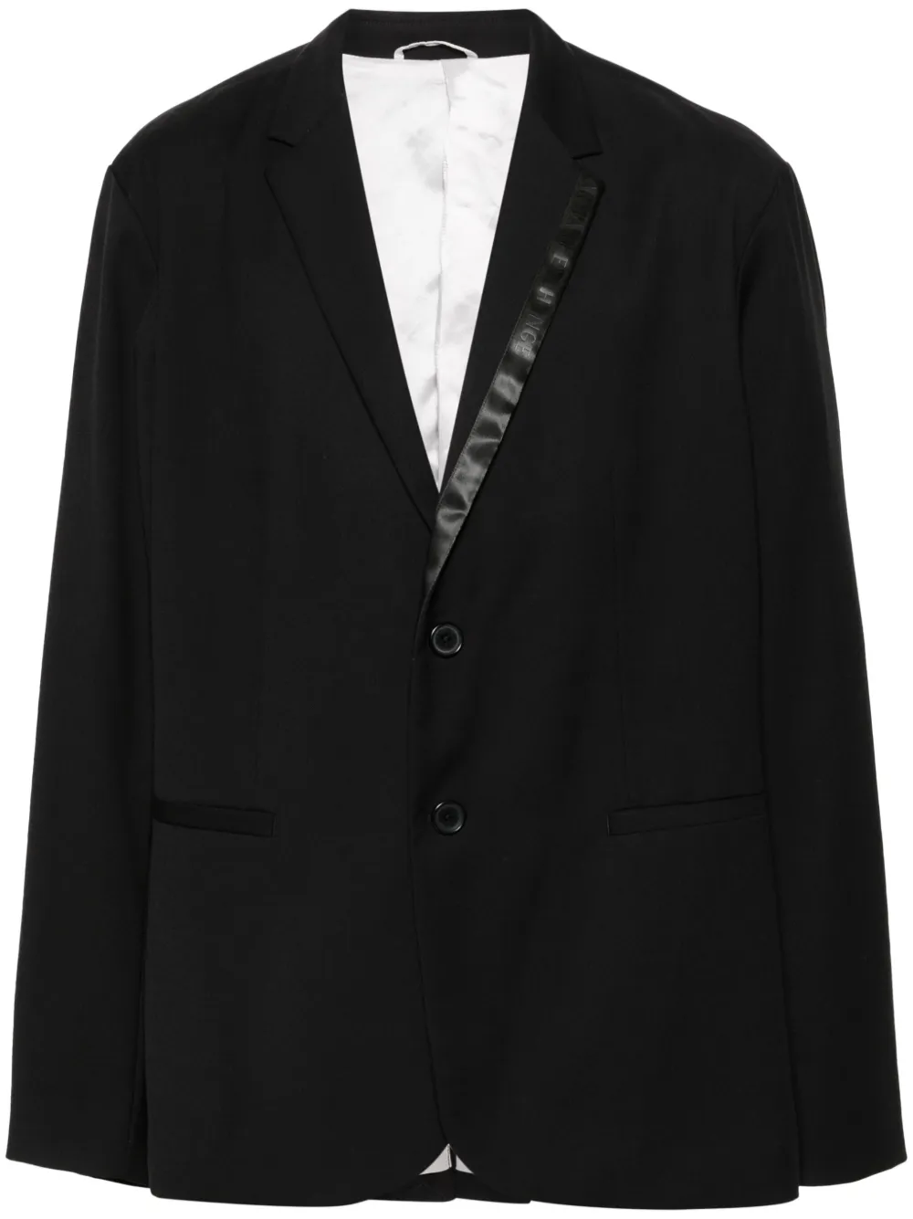 

Пиджак с логотипом Armani Exchange, черный