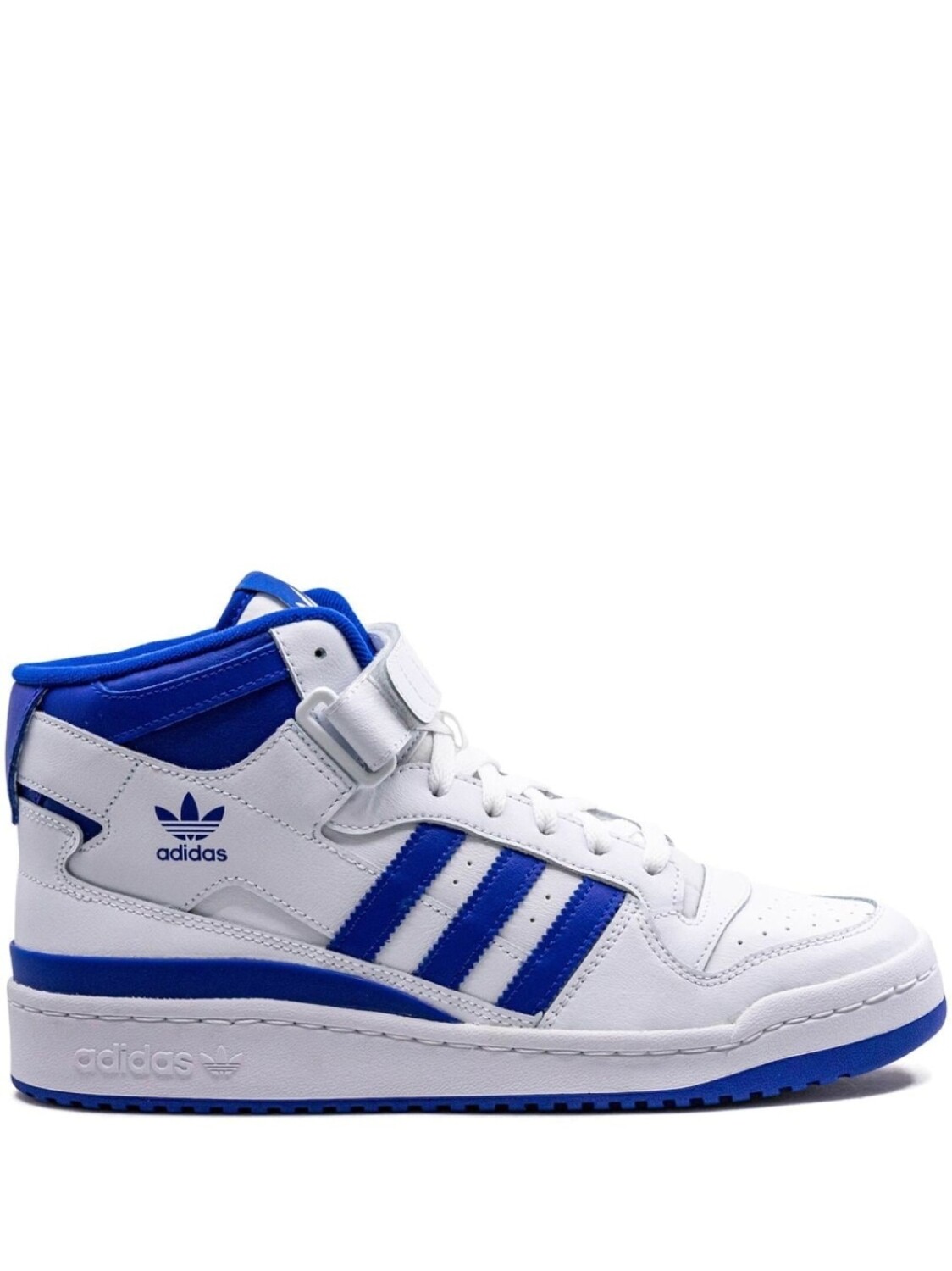 

Adidas кроссовки Forum Mid White/Royal, белый