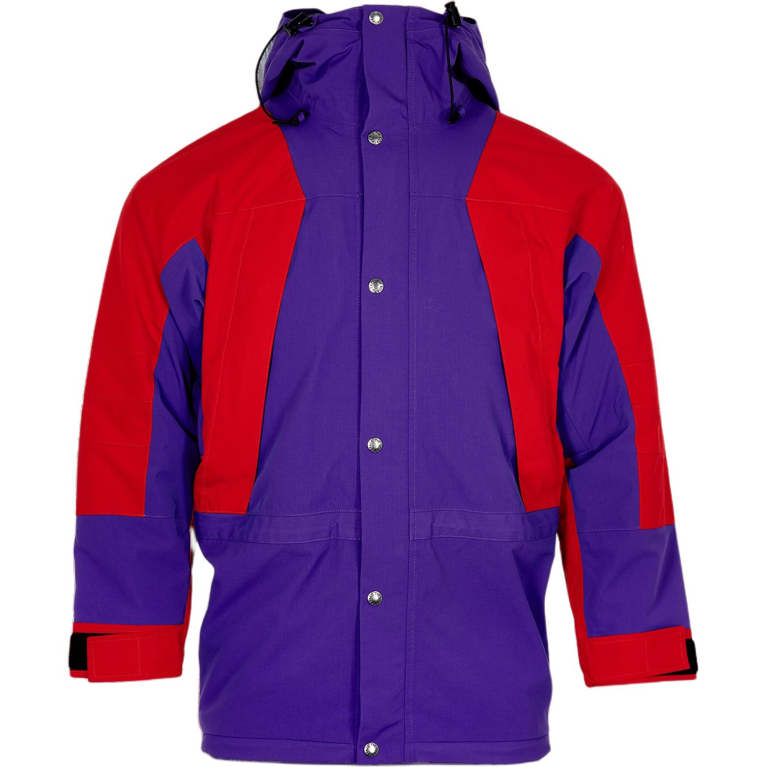 Куртка женская Gucci The North Face, стильная модель, фиолетовый — фото 3