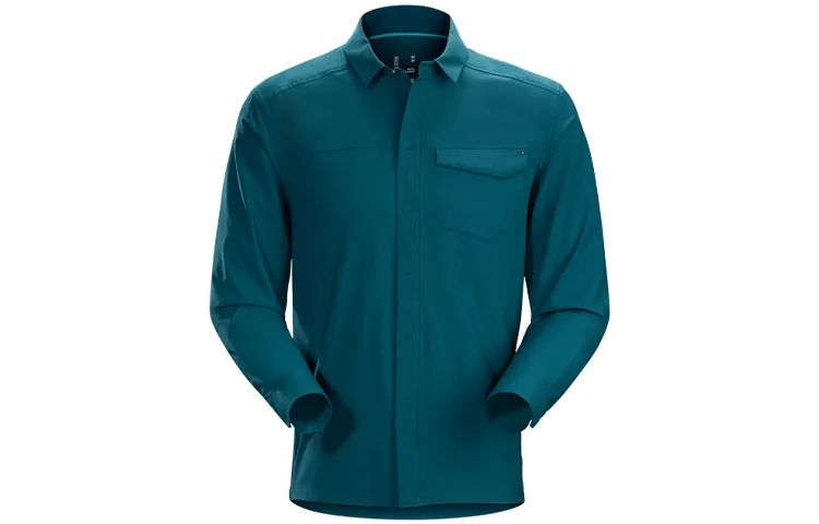 Рубашка мужская SKYLINE Series Arcteryx, Neptune Blue/Neptune — фото 4