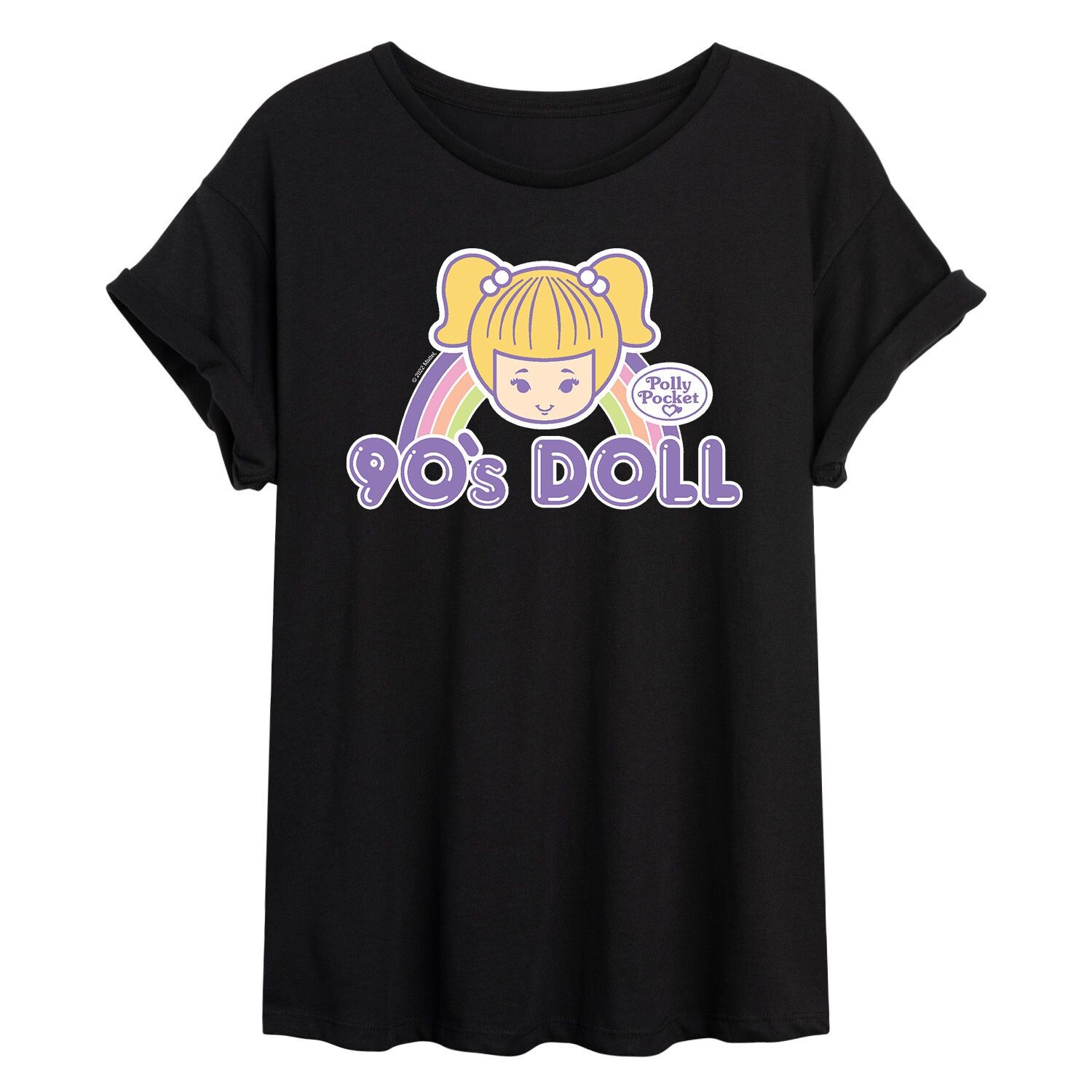 

Детская большая футболка Polly Pocket "90's Doll" Licensed Character