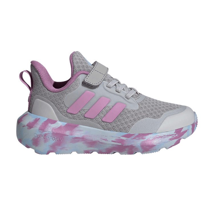 

Кроссовки adidas FortaRun 3 C 'Grey Preloved Purple Marbled', серый