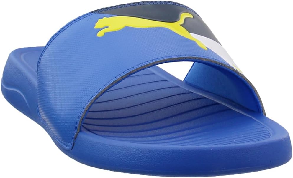 Мужские синие сандалии PUMA Popcat 20 Bold Slide — фото 2