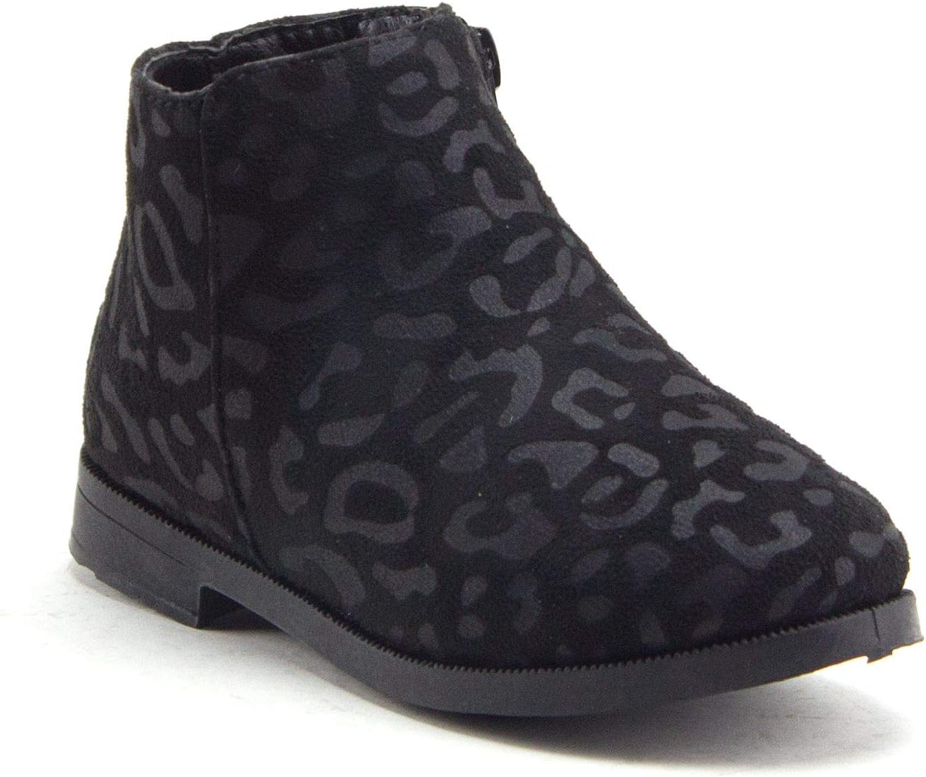 

Ботиночки для маленьких девочек Jazamé, ботинки до щиколотки с круглым носком, на молнии, модные, для нарядного образа, Black