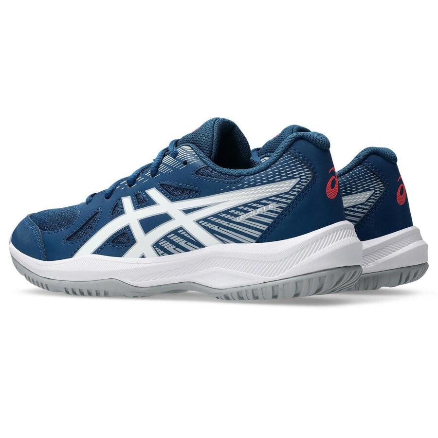 Кроссовки детские мультиспортивные, унисекс - ASICS Upcourt 6 GS - MakoBlue/White — фото 4