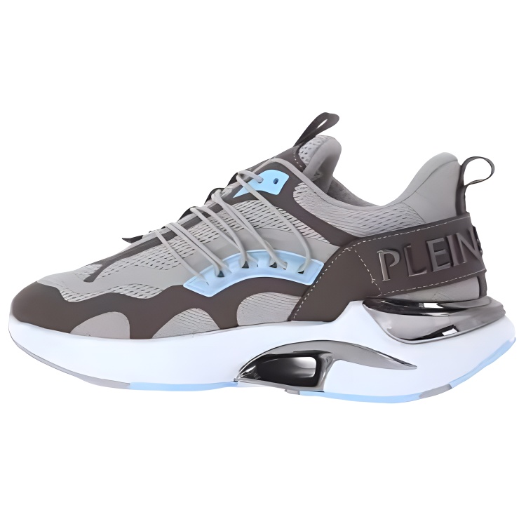 

PLEIN SPORT Кроссовки Runner PRESSURE Cushioning Low top Casual Unisex Gray
