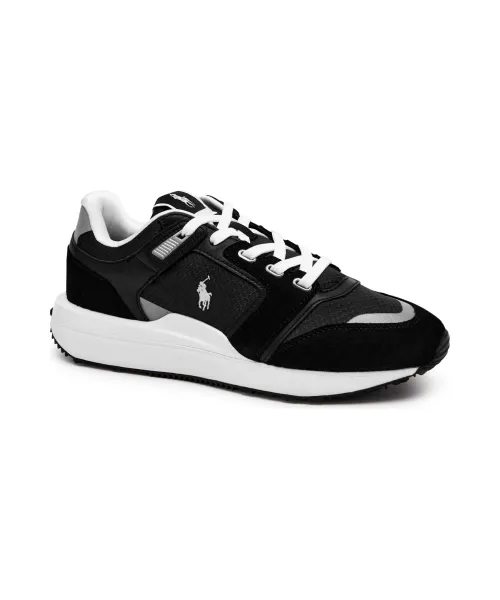 

Кожаные кроссовки Train 89 Polo Ralph Lauren, черный