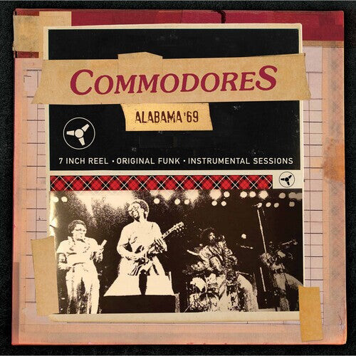 

Виниловая пластинка Commodores: Alabama '69 - Red/gold Splatter