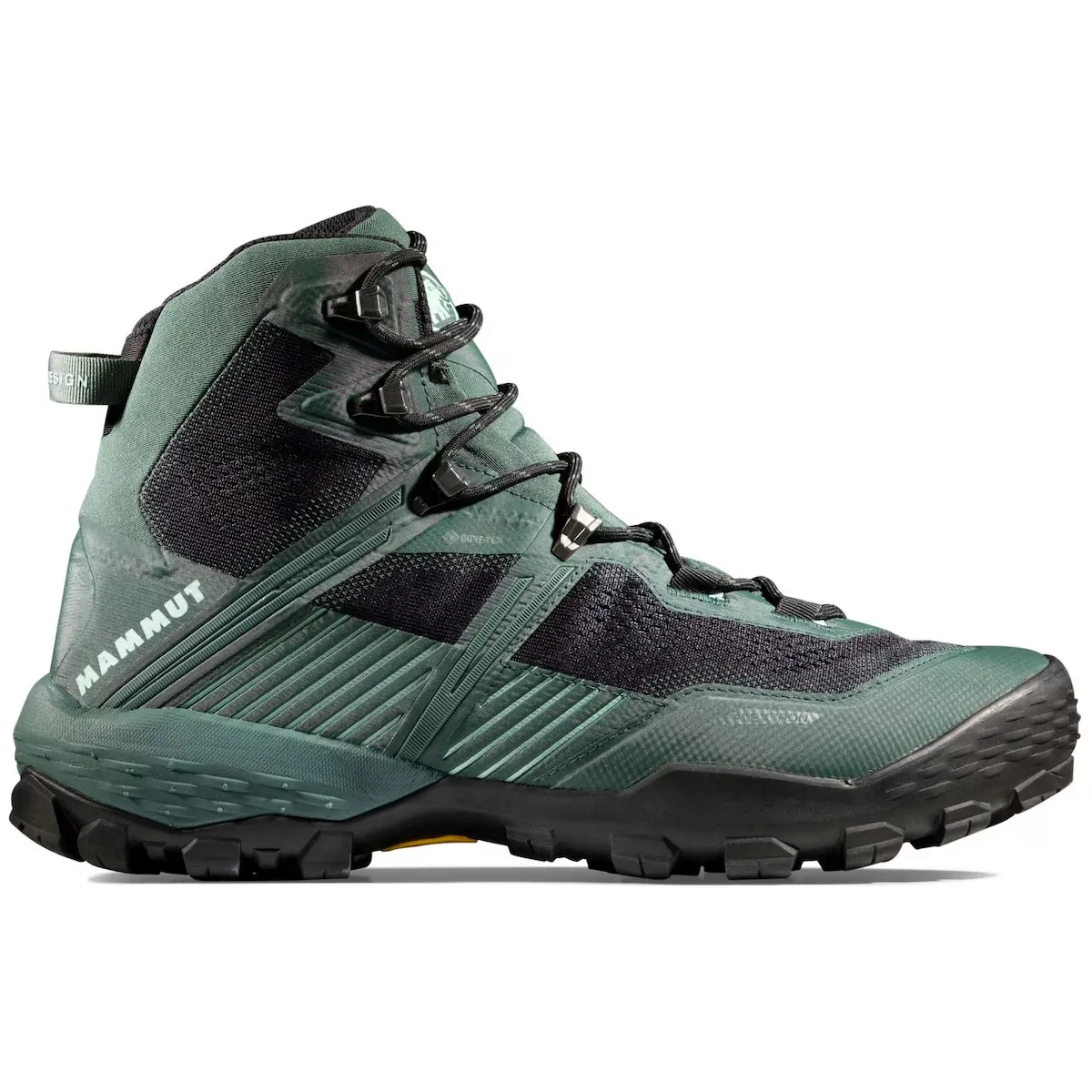 

Мужские горные ботинки DUCAN II HIGH Gore-Tex Mammut, зеленый