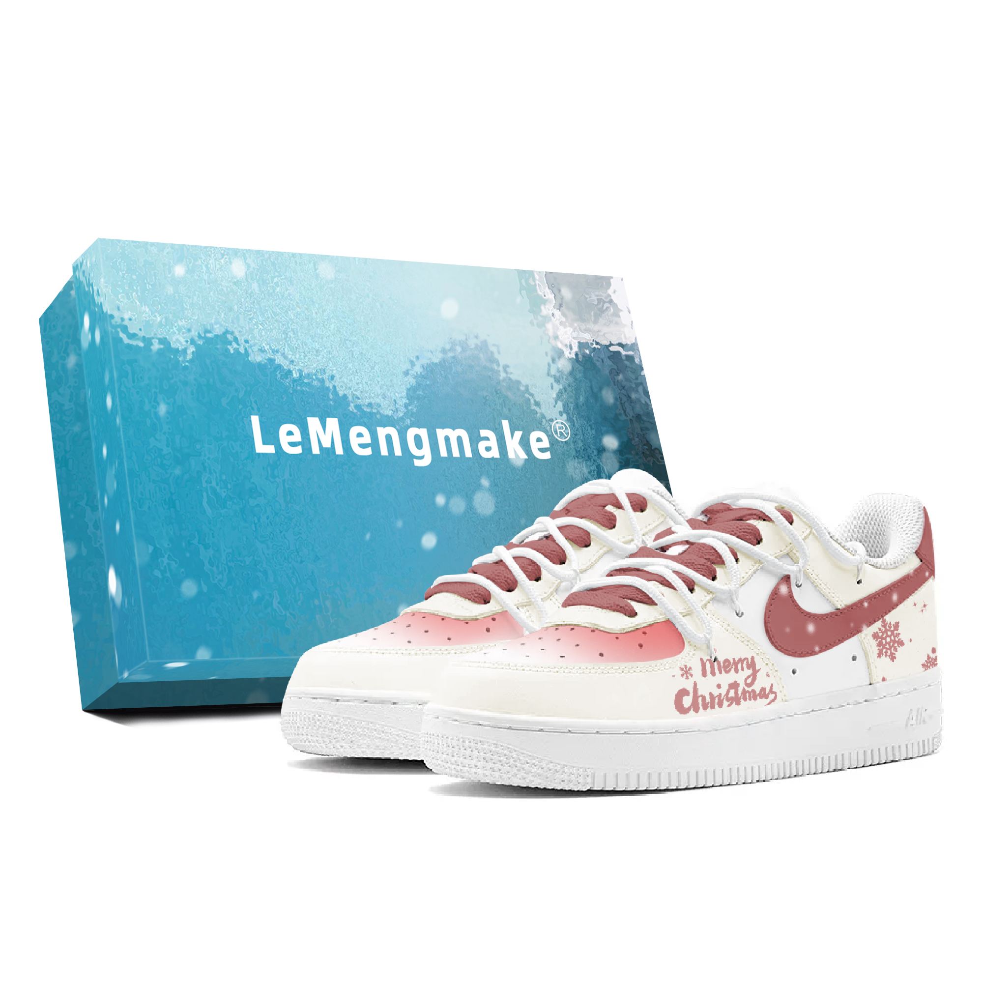 

Детские кроссовки для скейтбординга Air Force 1 для начальной школы Nike, белый/красный