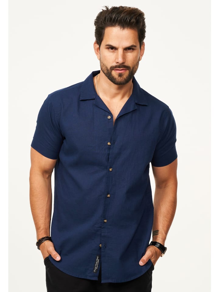 

Рубашка behype, темно-синий