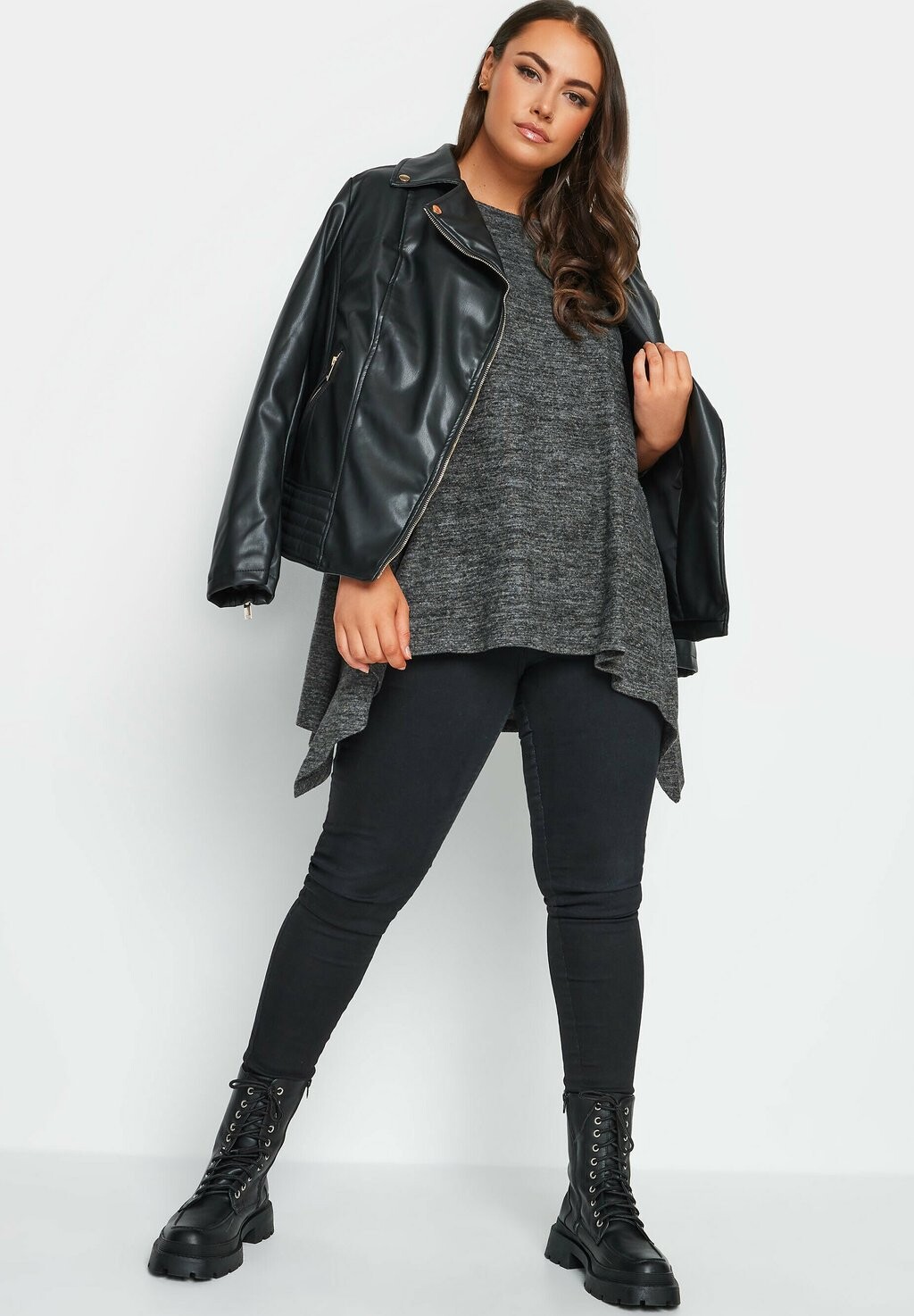 

Свитер Hanky Hem Yours Clothing, цвет grey