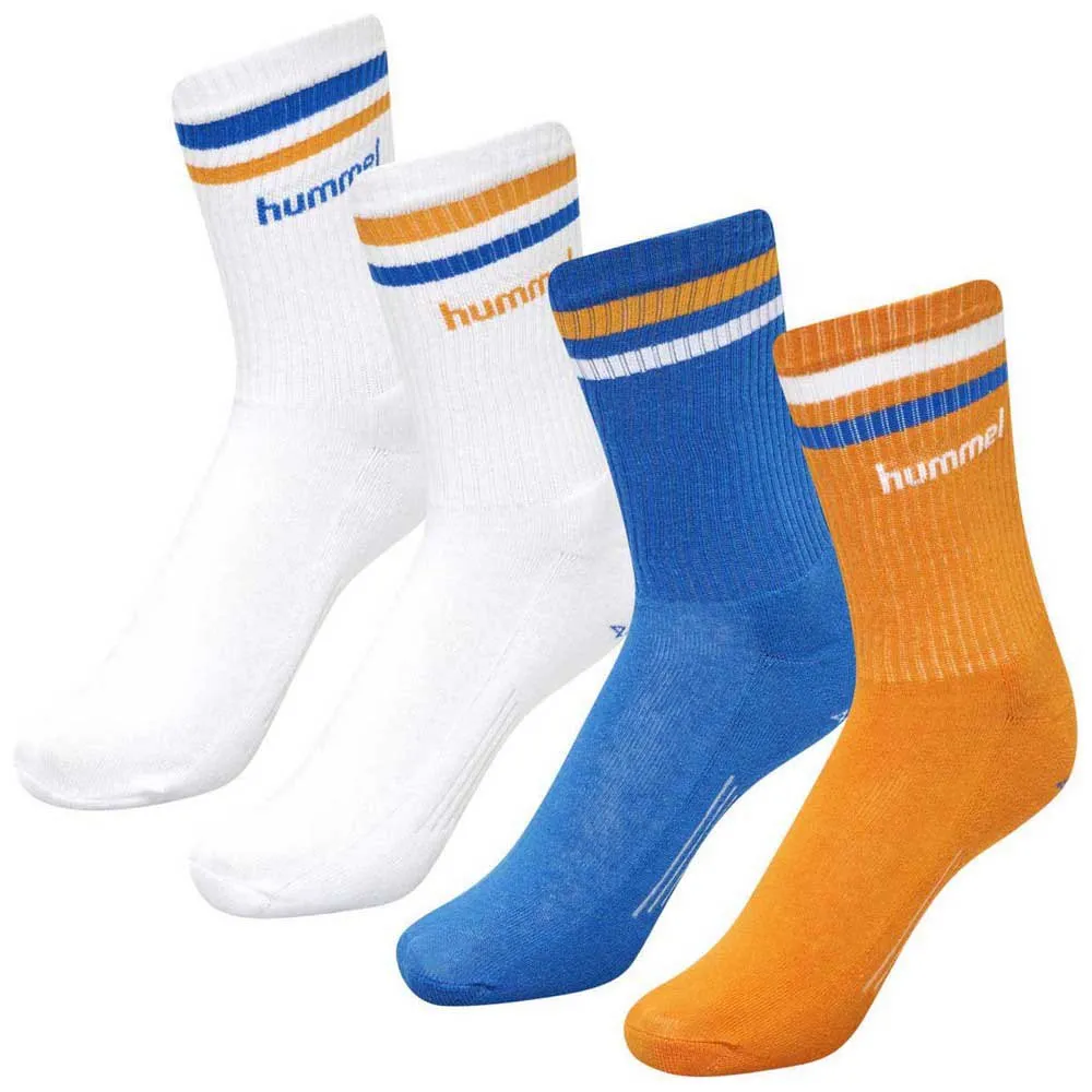 

Носки Hummel Retro Mix short 4 pairs, разноцветный