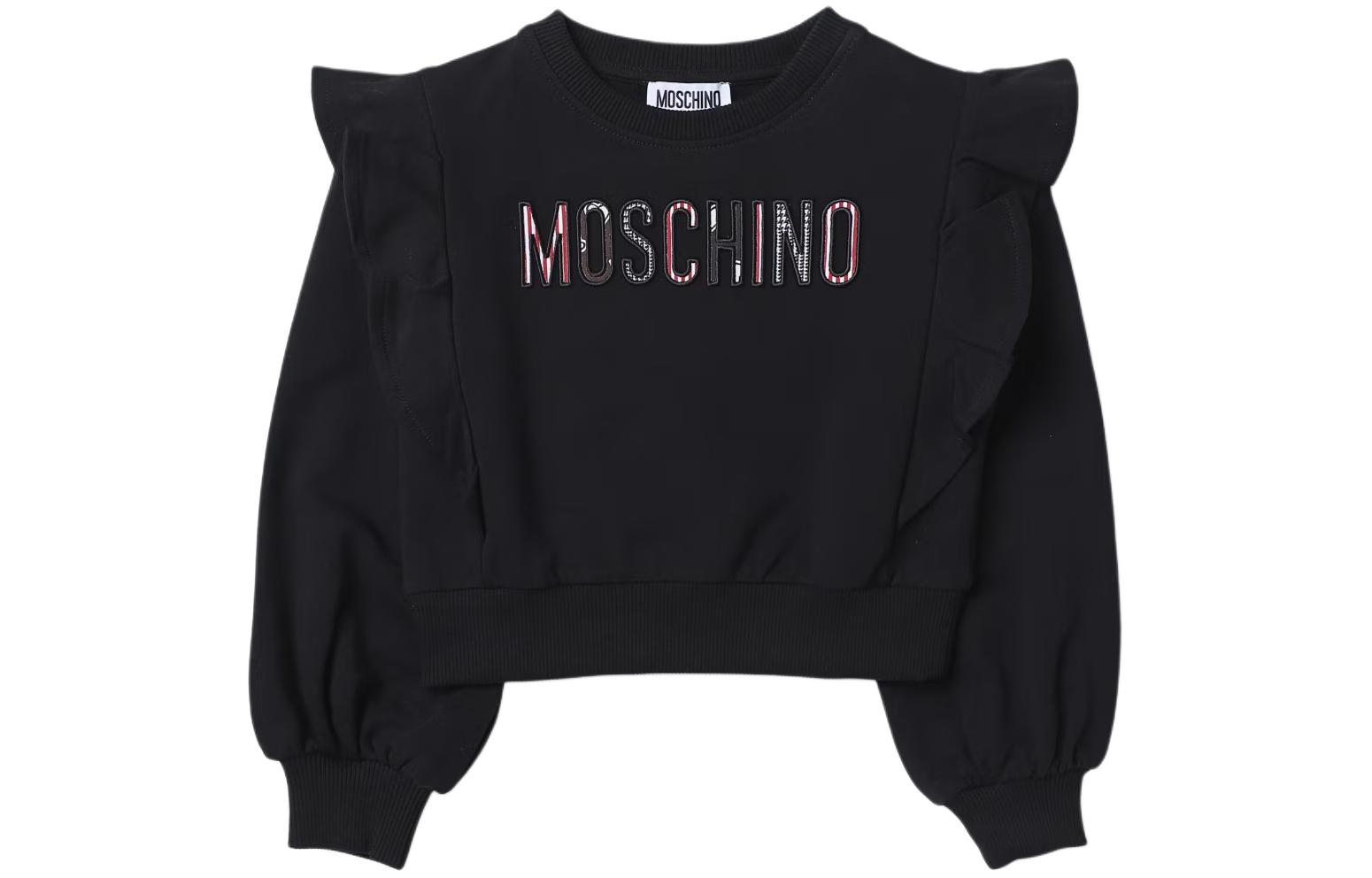 

MOSCHINO Толстовка детская черная
