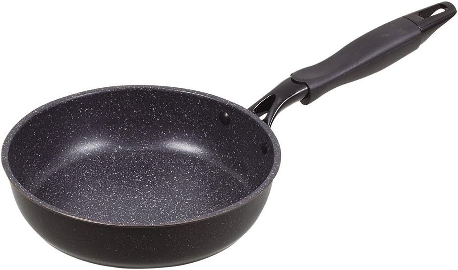 

Сковорода Pearl Metal HB-3881, черная, 7,9 дюйма (20 см), обработка Teflon Select, совместимость с индукционным нагревом, мраморный вентилятор, Black (Black 19-3911Tcx)