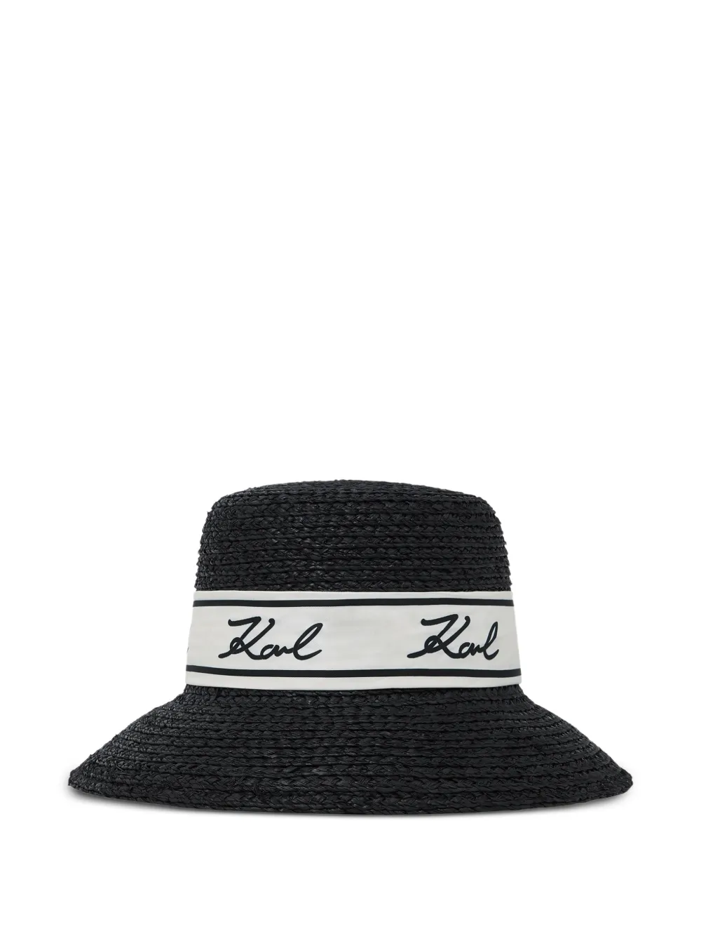 

Шляпа Signature из рафии Karl Lagerfeld, черный