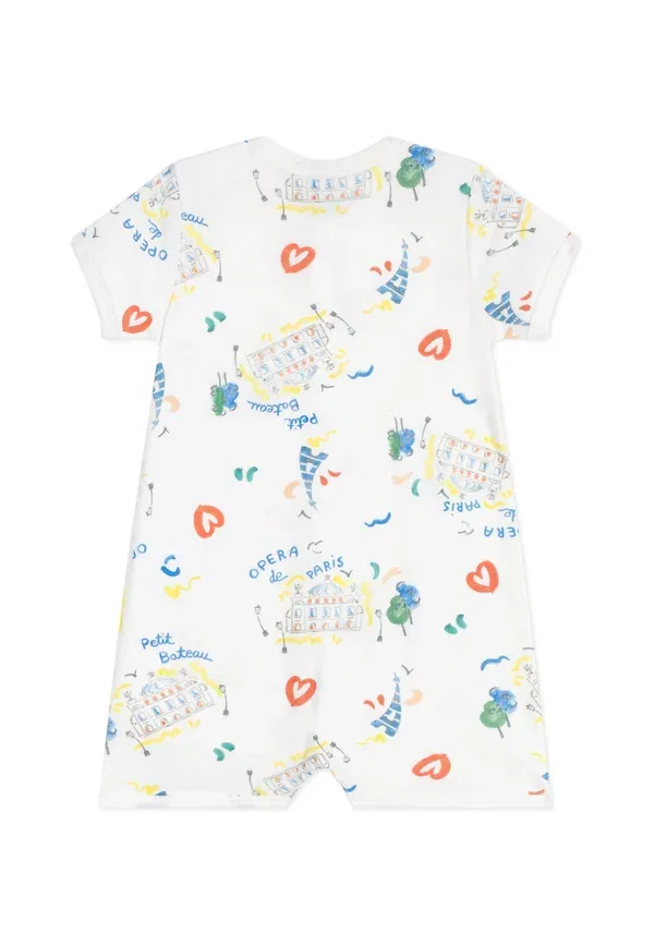 Пижама Petit Bateau Opera de Paris, цвет зефир/мультиколор — фото 2