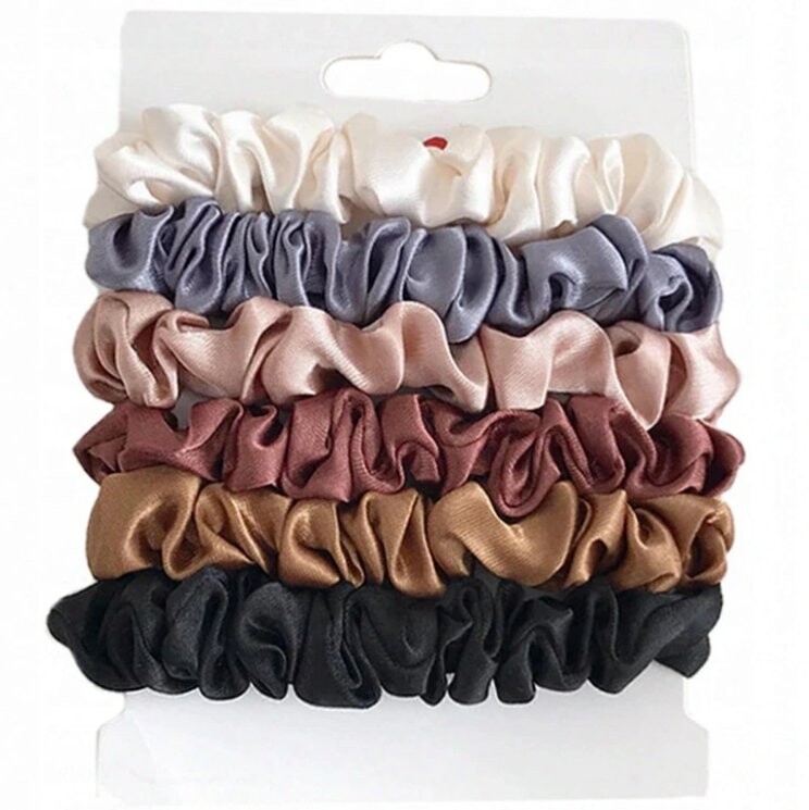 

Набор резинок для волос Scrunchies, 6 резинок для волос Inna Marka