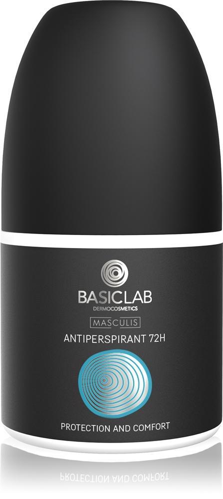 

Антиперспирант Dermocosmetics masculis 72 часа. Basiclab, vyrams 60 мл