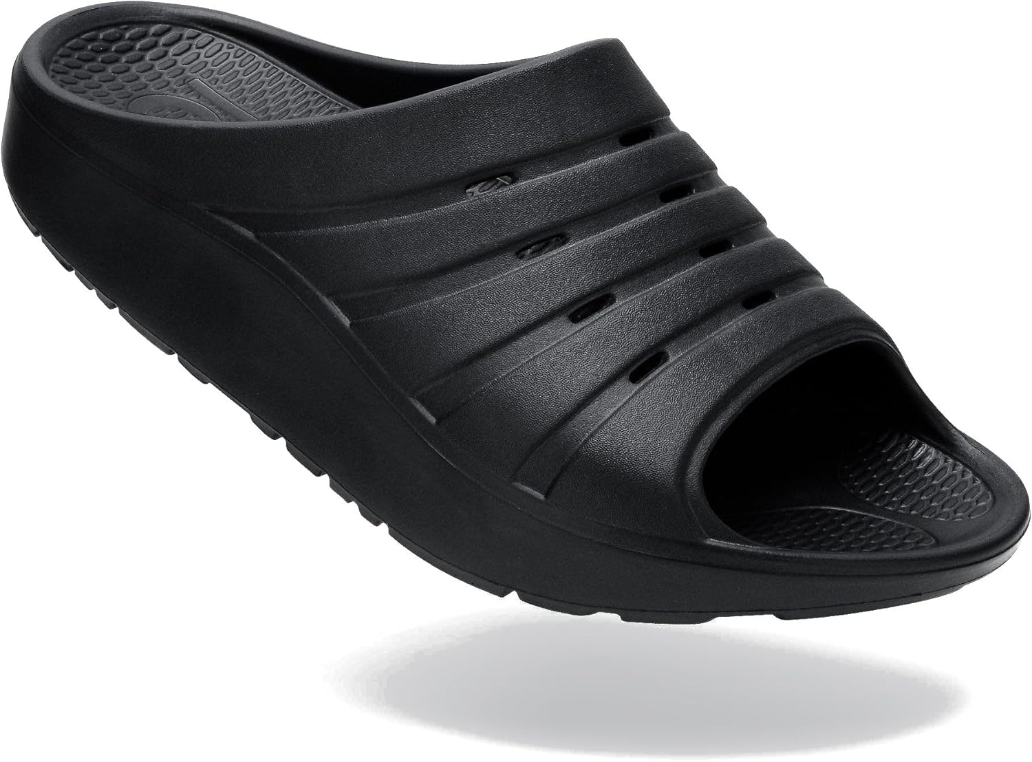 

Унисекс сланцы для восстановления Oka, легкие, экологичные, произведены в США Oka-B, черный