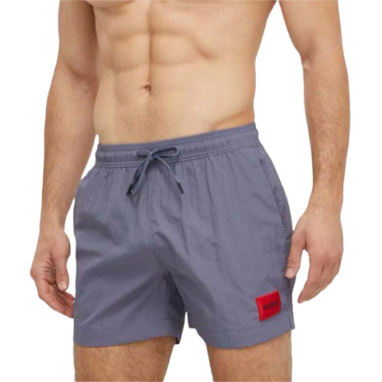 

Повседневные шорты мужские серые HUGO BOSS, серый