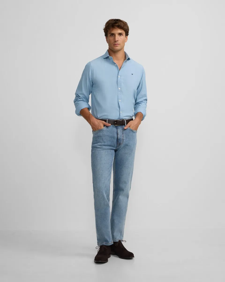 

Мужские спортивные джинсы Silbon, синий