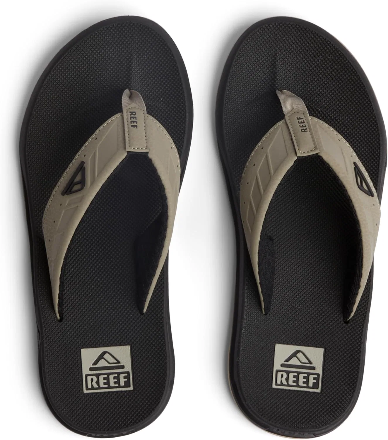 Сандалии с ремешком, REEF, Black/Tan — фото 4