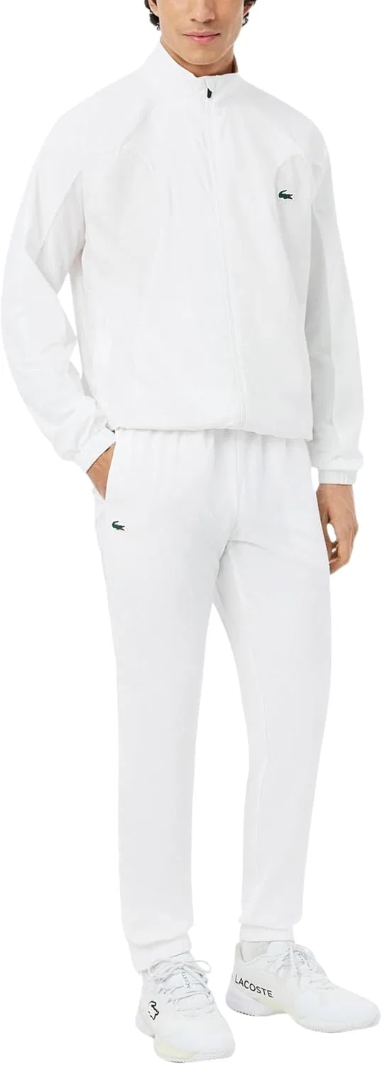 Мужской водонепроницаемый спортивный костюм Lacoste, белый