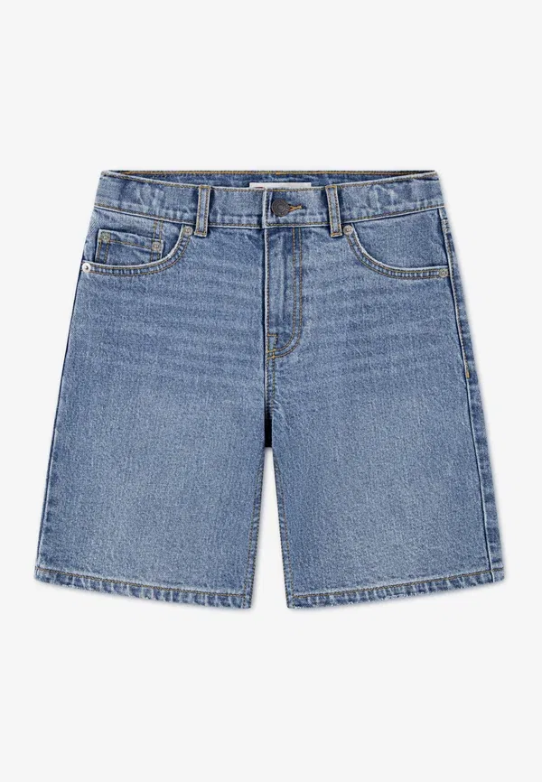 Джинсовые шорты Levi's 94 baggy denim shorts, светло-голубой