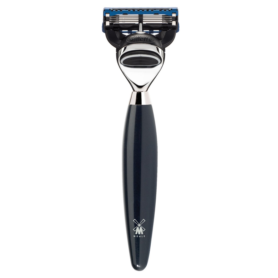 

Крем для бритья kosmo 5-klingen-rasierer, gillette fusion Muehle, griffmaterial edelharz schwarz