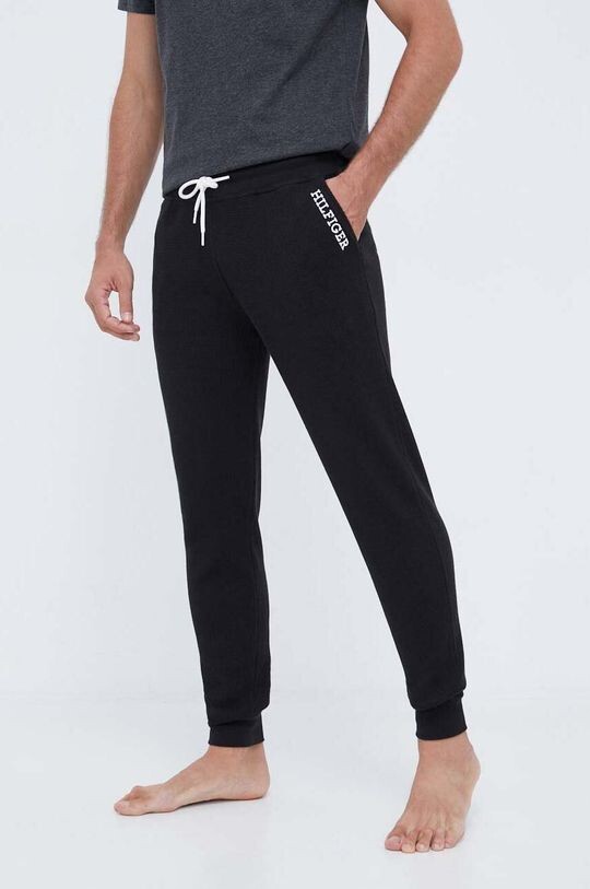 

Шерстяные ночные брюки Tommy Hilfiger, черный