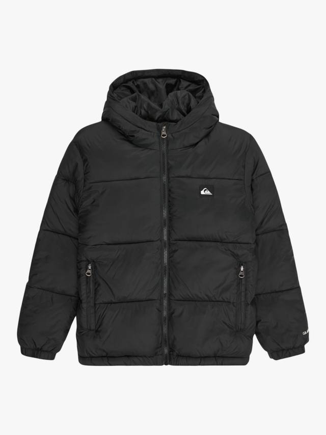 

Детская утепленная куртка Quicksilver с капюшоном для холодных дней Quiksilver, Black