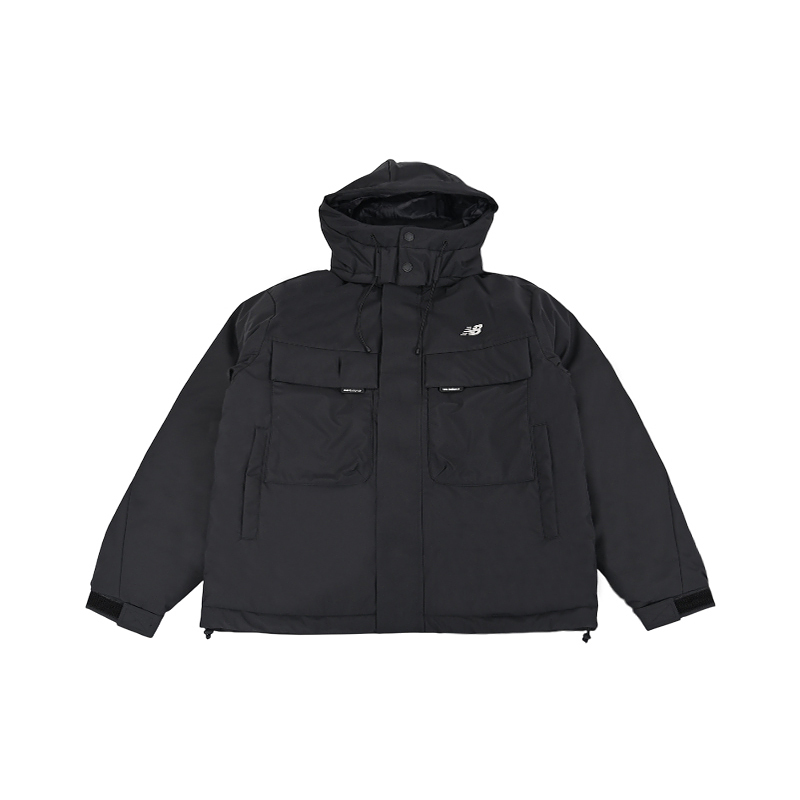 

New Balance Мужская пуховая куртка для спорта и отдыха черная, Black