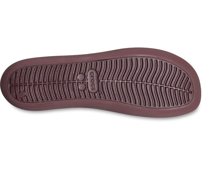 Балетки Brooklyn Crocs женские, цвет Dark Cherry — фото 4