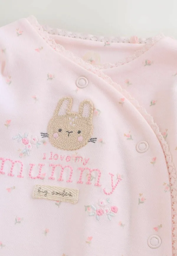Семейный спальный комбинезон стандартного кроя Next, Pink Mummy — фото 2