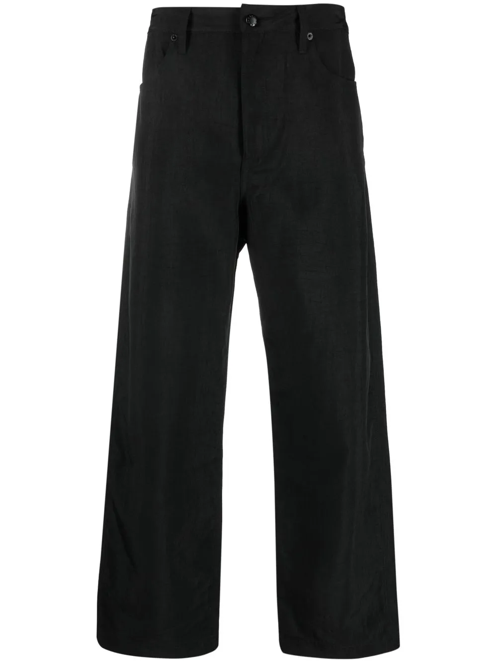 

Укороченные брюки Husk Eckhaus Latta, черный