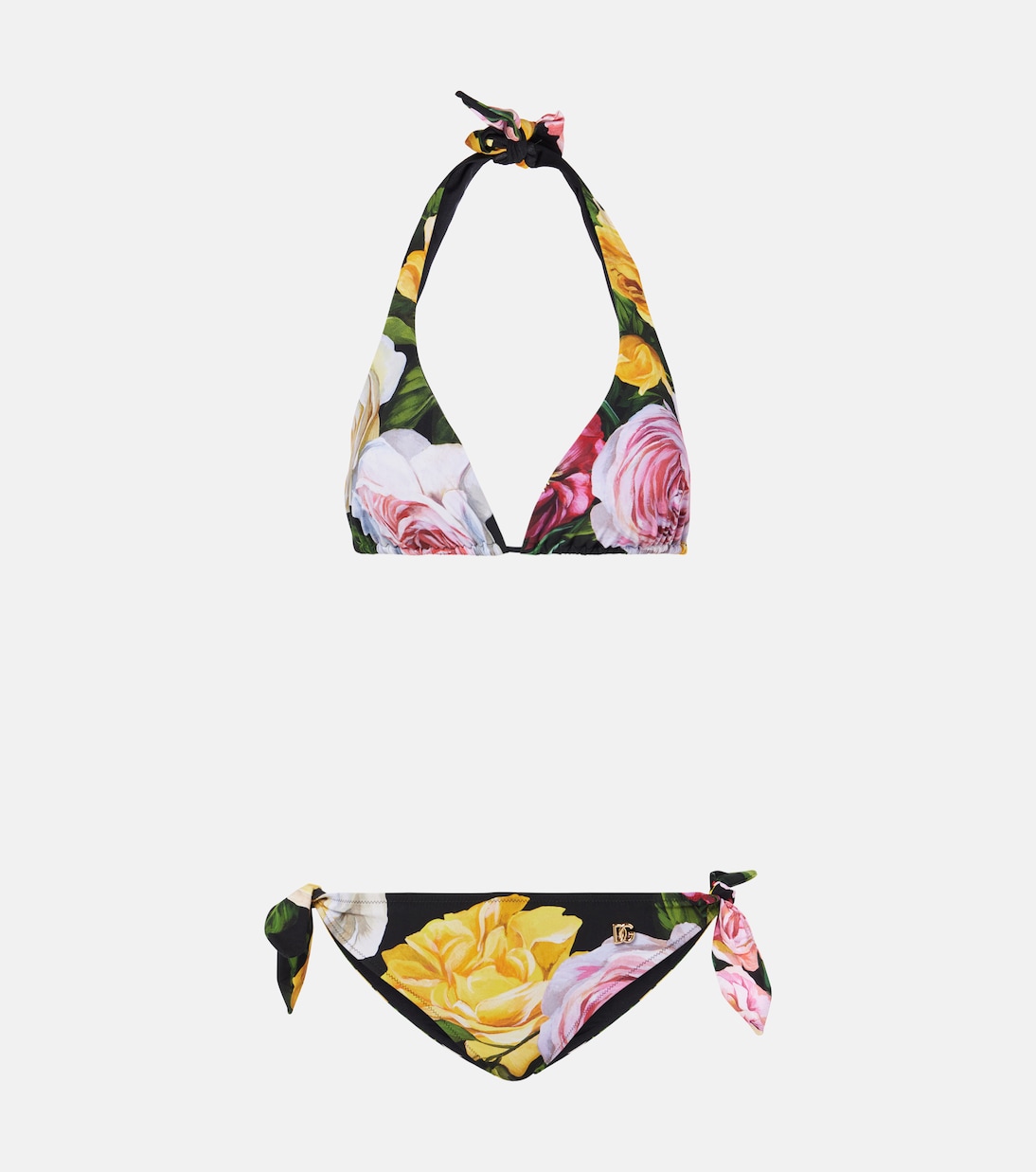 

Цветочный бикини Dolce&Gabbana, Peonie/Rose F.Nero