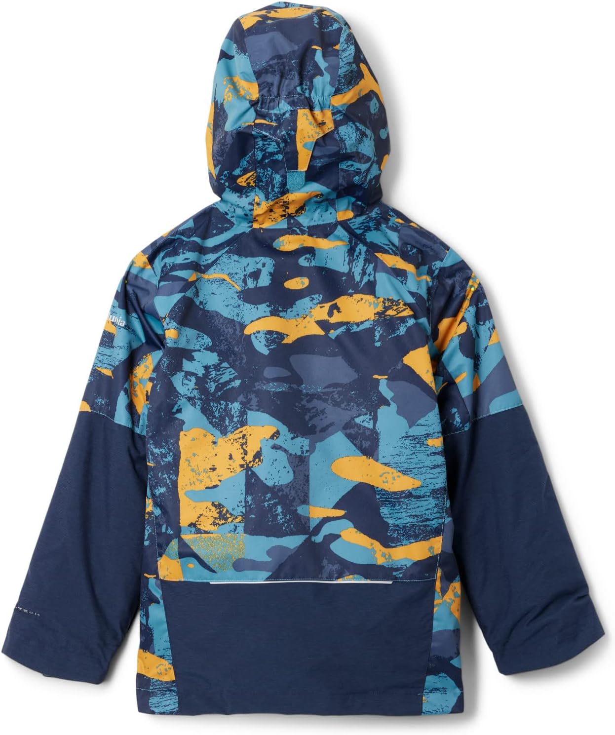 Куртка Columbia Youth Boys Whirlibird II Interchange, Shasta Geoglacial/Collegiate Navy — фото 2