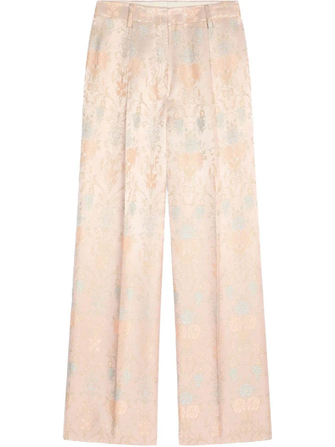 

DRIES VAN NOTEN жаккардовые брюки, розовый