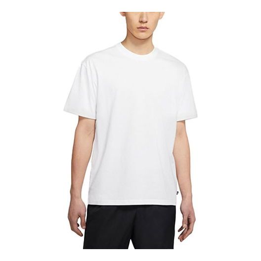 

Футболка sb skateboard solid color loose sports skateboard white Nike, белый