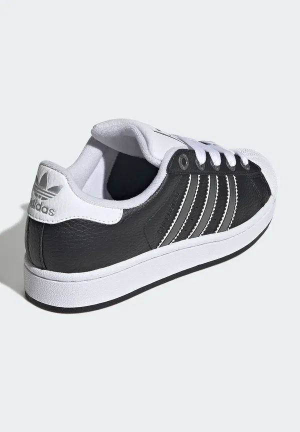 Кроссовки Adidas Originals Superstar, черный/матовый серебристый/облачно-белый — фото 4
