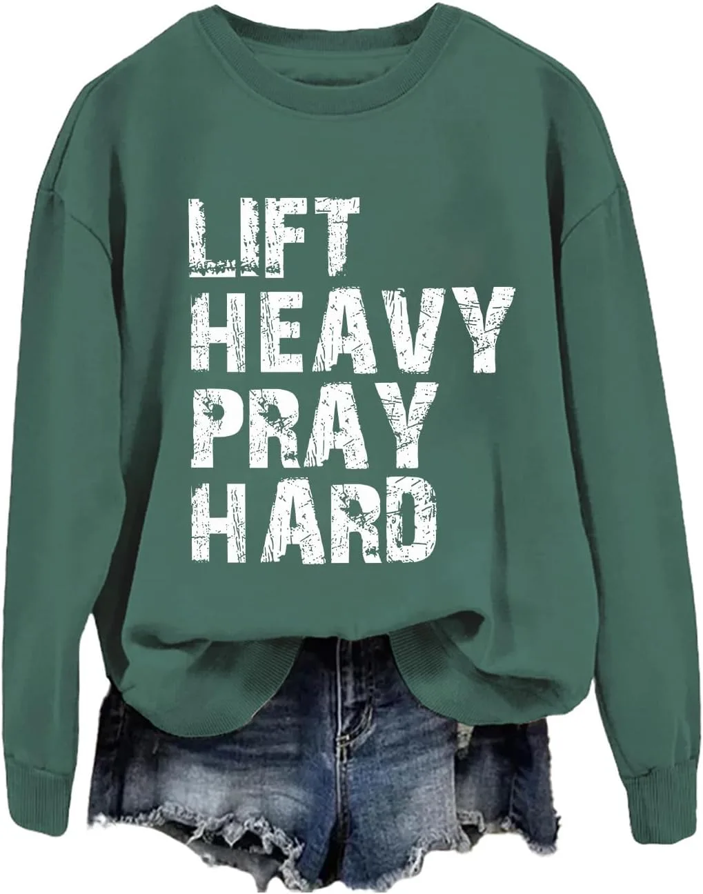 Футболка Lift Heavy Pray Hard