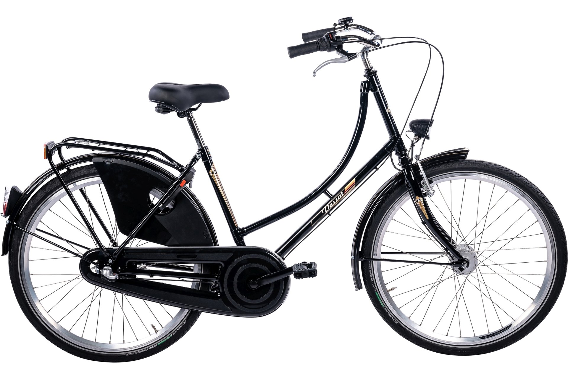 

Городской велосипед Passat Classic 26 3 ND - 26 дюймов - Doppelrohr - 2024, цвет Schwarz|schwarz