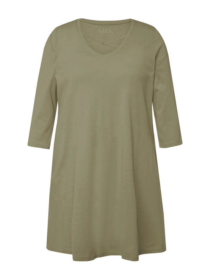 

Футболка Ulla Popken Longshirt, цвет lodengrün