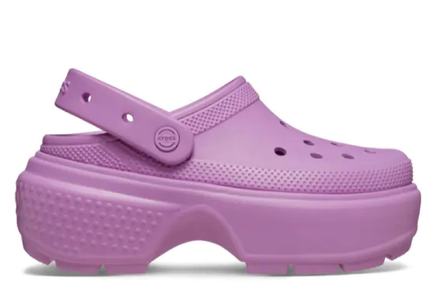 

Stomp Clog U шлепанцы на платформе Crocs, сиреневый